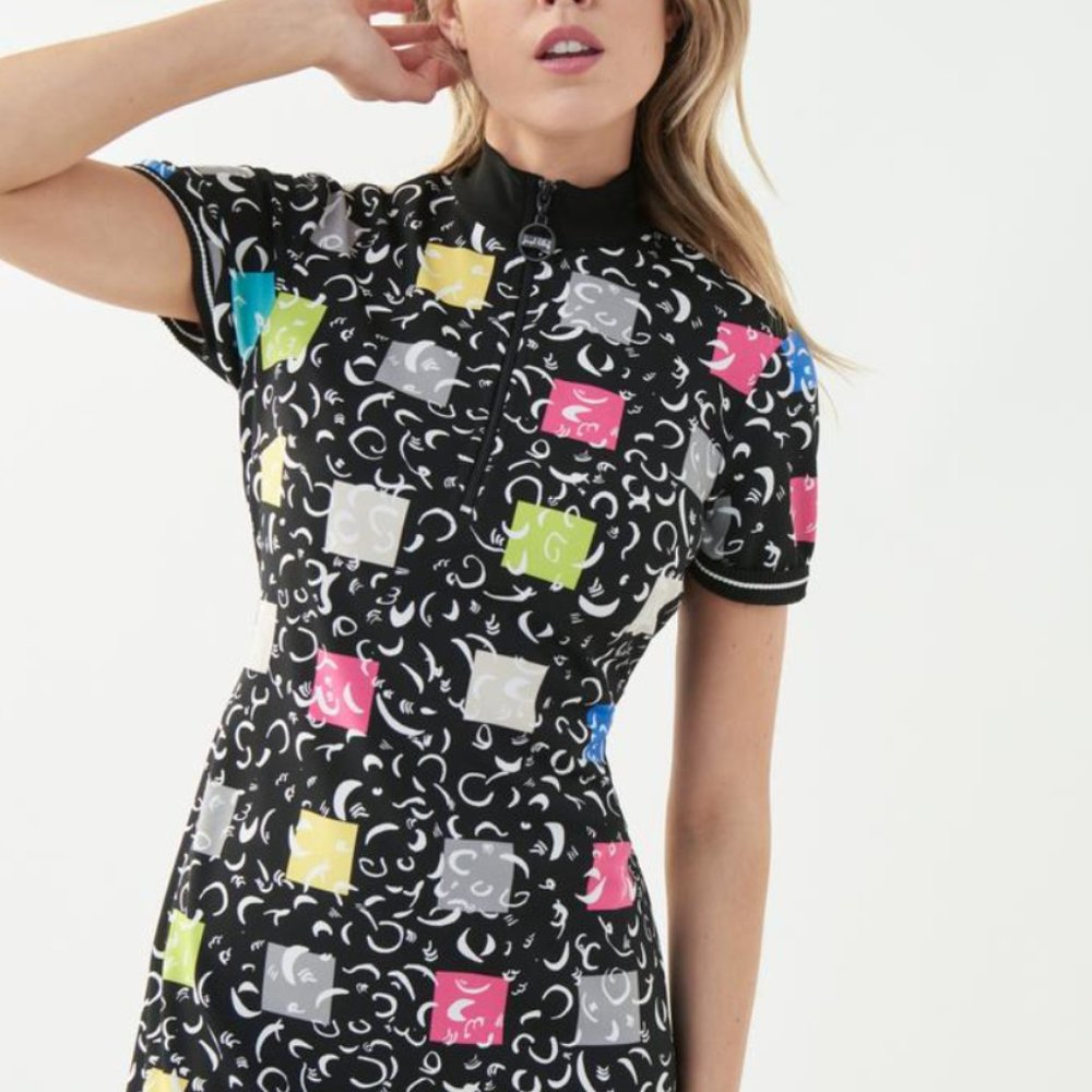 joseph ribkoff Mixed Print Dress